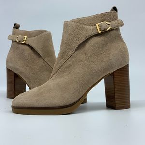 BNWB … Cole Haan Arrington Maple Suede Ankle Boots